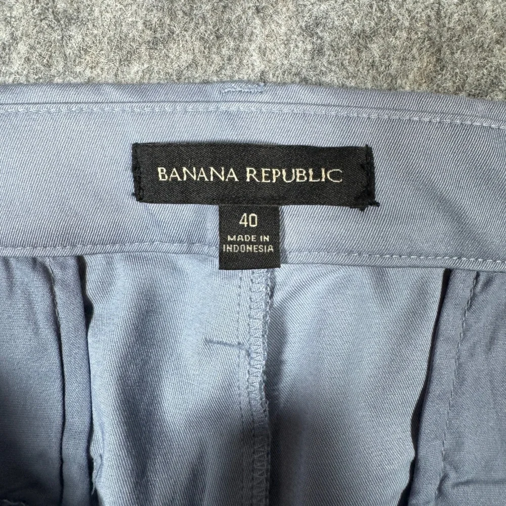 Banana Republic Mens Stretch Chino Shorts Light‎ Blue 9